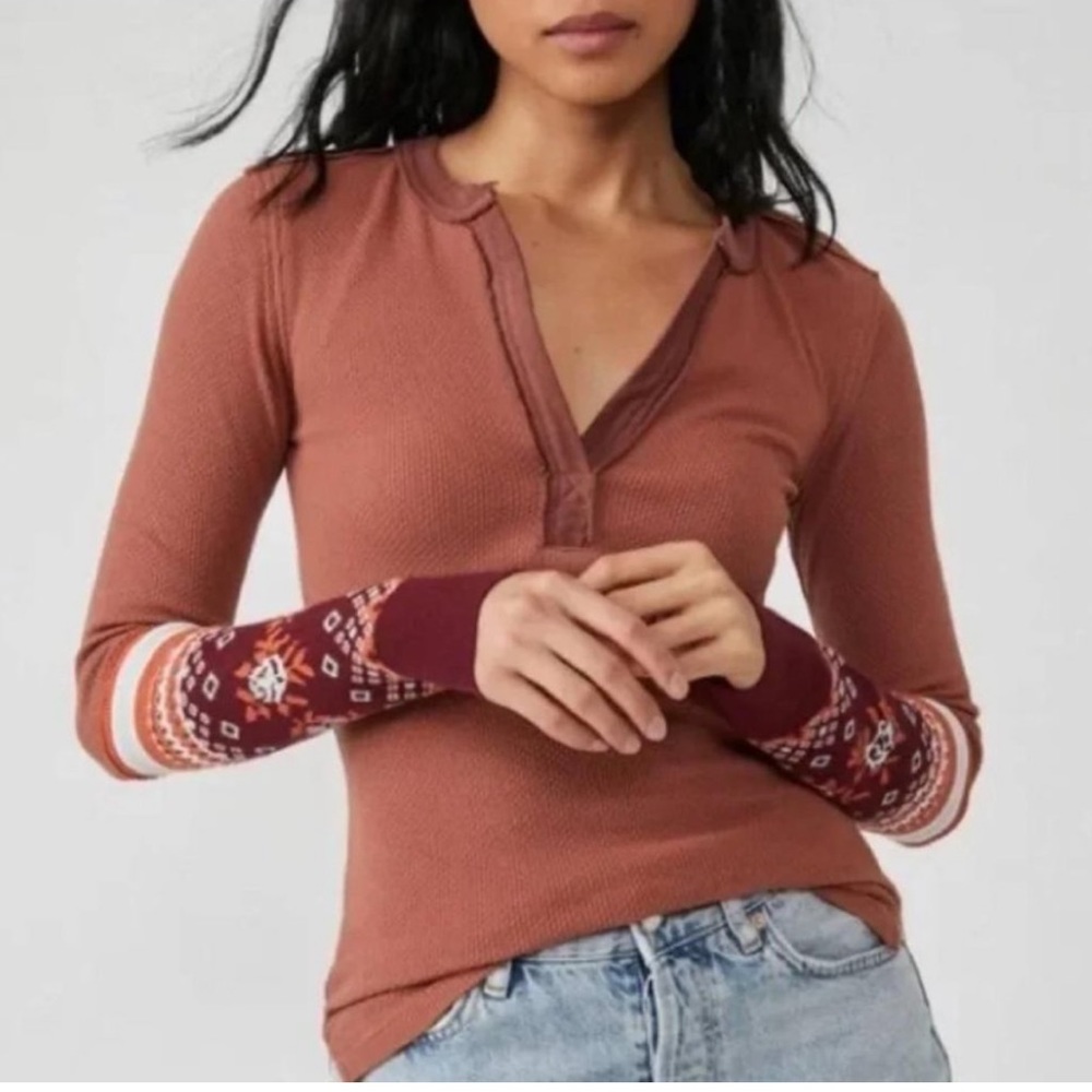 FREE PEOPLE NWT Mikah Layering Cuff in Autumn Combo Size Small